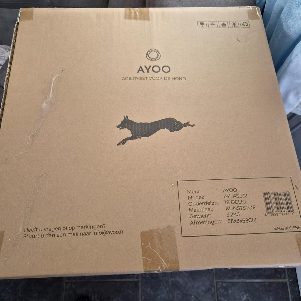 Honden agility set, Dieren en Toebehoren, Ophalen of Verzenden