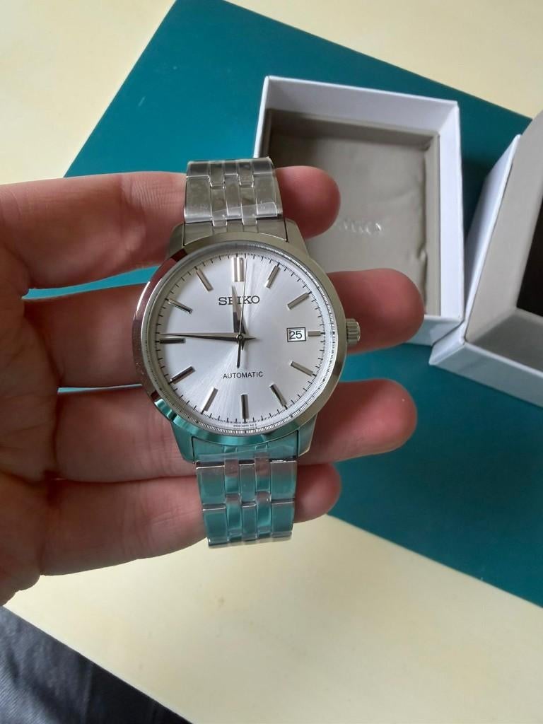 Automatisch Seiko Horloge, Staal, Polshorloge, Nieuw, Ophalen of Verzenden