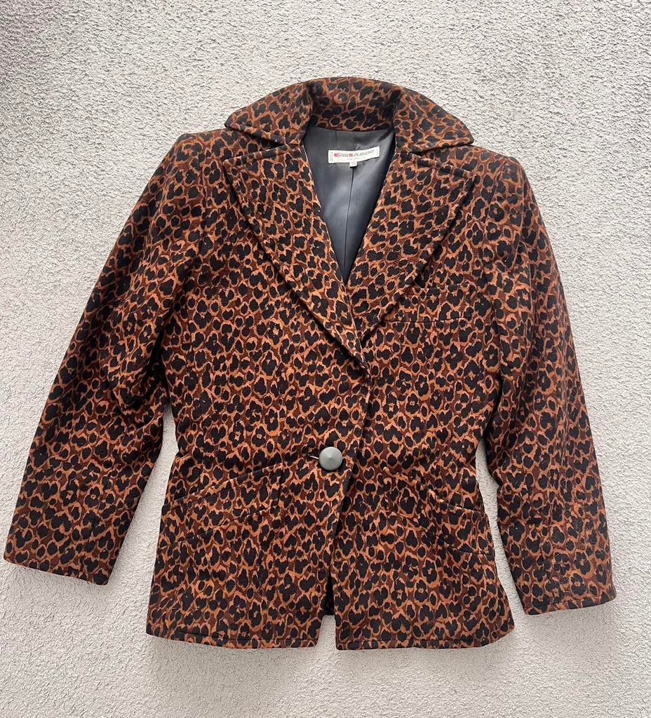 Saint Laurent jas origineel!, Maat 38/40 (M), Bruin, Ophalen of Verzenden, Zo goed als nieuw