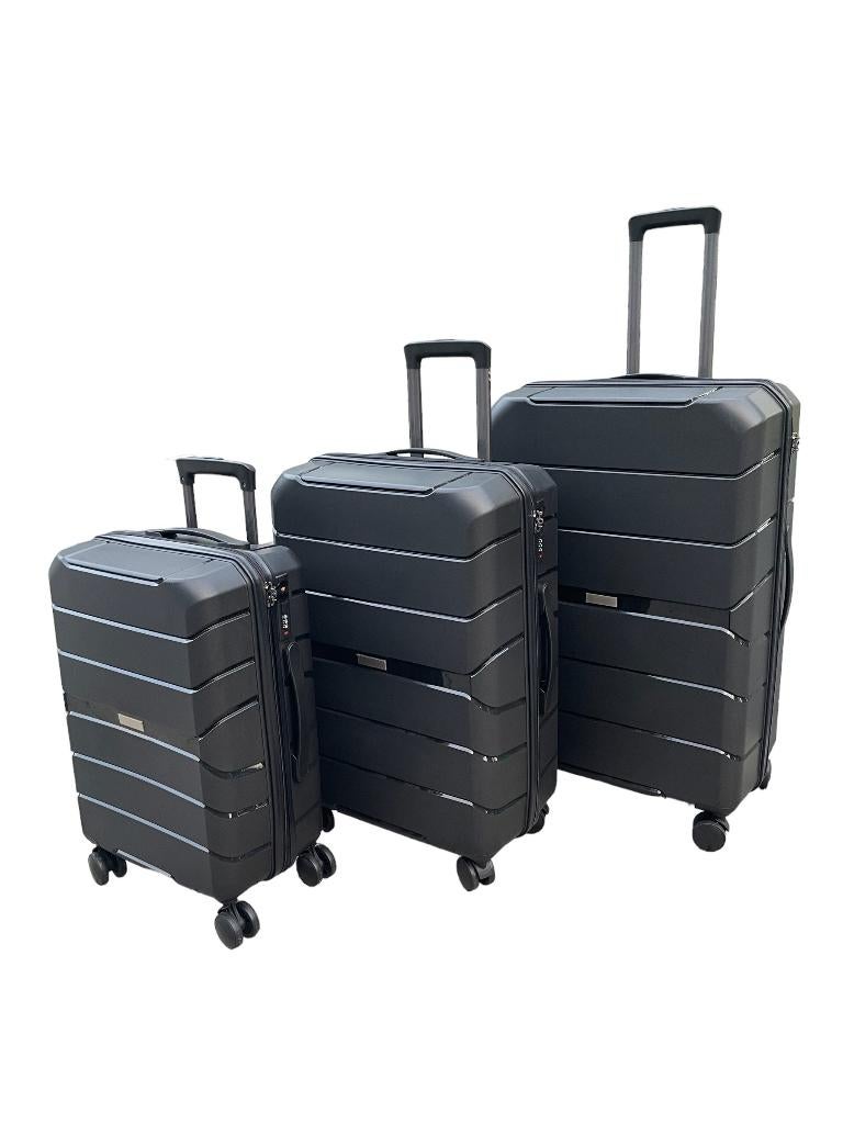 Kofferset 3 in 1 in doos partij opkoop, Sieraden, Tassen en Uiterlijk, Koffers, Wieltjes, Hard kunststof, Nieuw, Ophalen of Verzenden