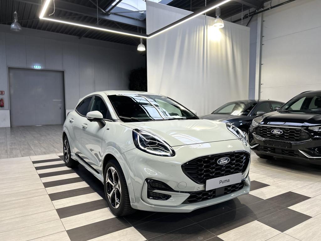 Ford Puma EcoBoost Hybrid 125 pk ST-Line X | Winter Pack | A, 125 pk, Zwart, 1226 kg, Bedrijf