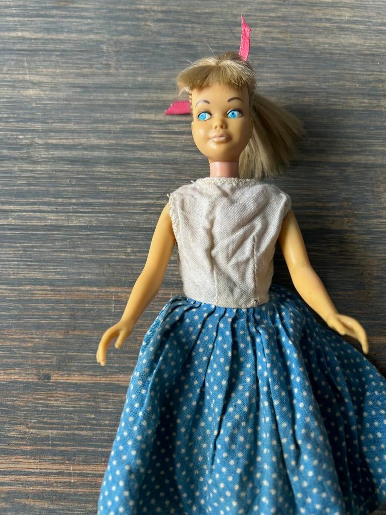 Vintage Skipper Barbie 1963, Ophalen of Verzenden, Gebruikt, Pop
