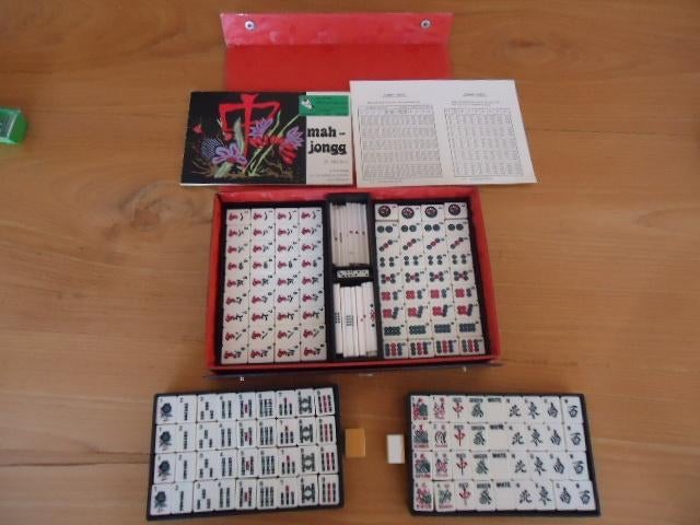 Mahjong Mahjongg, Hobby en Vrije tijd, Gezelschapsspellen | Bordspellen, Een of twee spelers, Ophalen of Verzenden, Zo goed als nieuw
