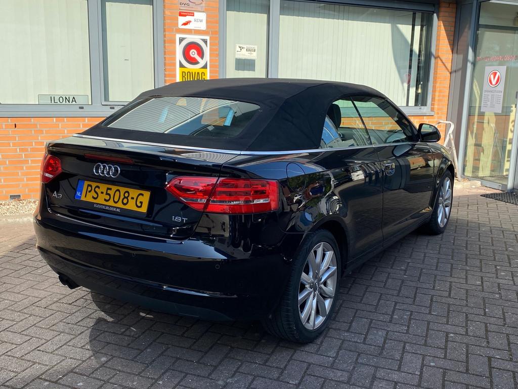 Audi A3 Cabriolet 1.8 TFSI Ambition Pro Line, Voorwielaandrijving, Euro 5, 15 km/l, Gebruikt