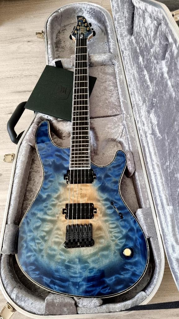 Mayones Regius 6 quilted maple, Ophalen, Zo goed als nieuw, Solid body, Overige merken