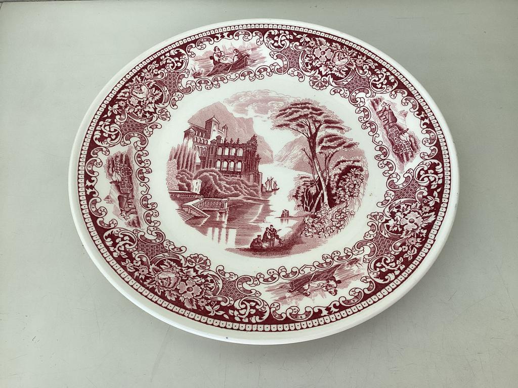 CAMBRIDGE, WEDGWOOD, DELFTSBLAUW, R STAFFORD, STAFFORDSHIRE, Ophalen of Verzenden