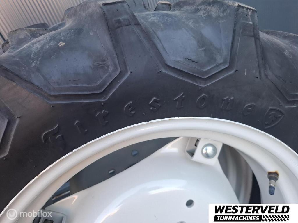 Set gebruikte Shibaura ST330 Akkerbanden op velg, Overige typen, Handelsplein, Shibaura, Info@westerveldtuinmachines.nl