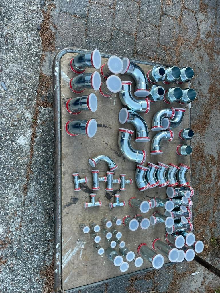 Mapress perskoppelingen, Ophalen, Minder dan 30 cm, Overige typen, Minder dan 60 cm