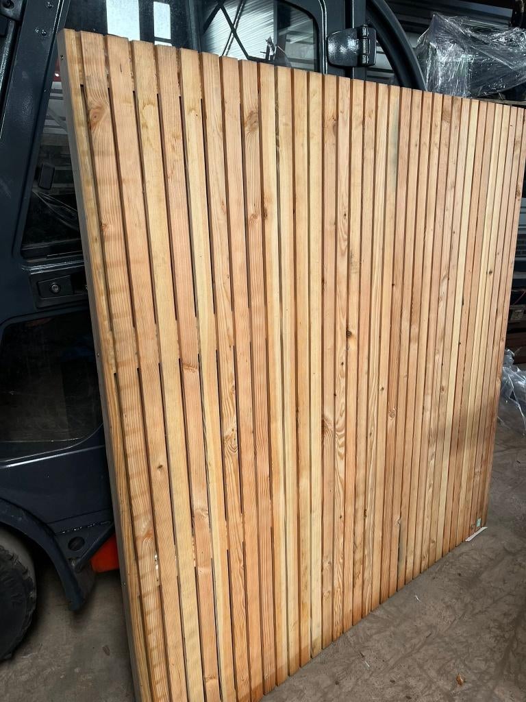 Schutting douglas rhombus dubbelzijdig, 1800x1800, Ophalen, 1 tot 2 meter, Minder dan 3 meter, Nieuw