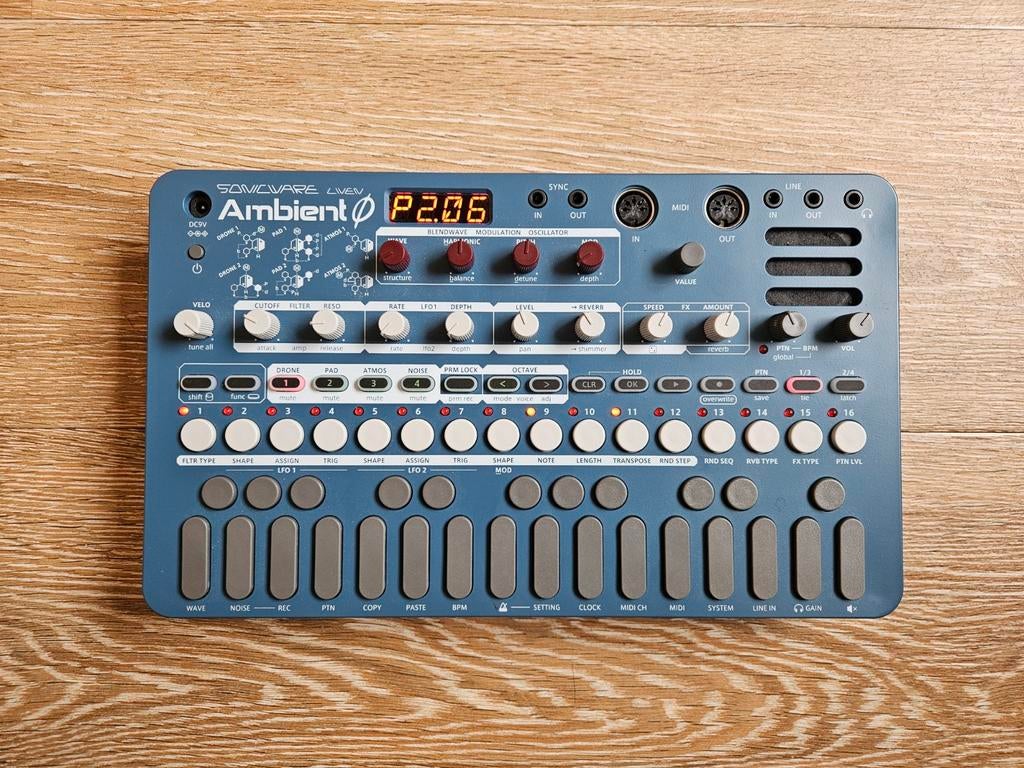 Sonicware Livenware Ambient Synthesizer, Ophalen of Verzenden, Zo goed als nieuw, Overige aantallen, Overige merken