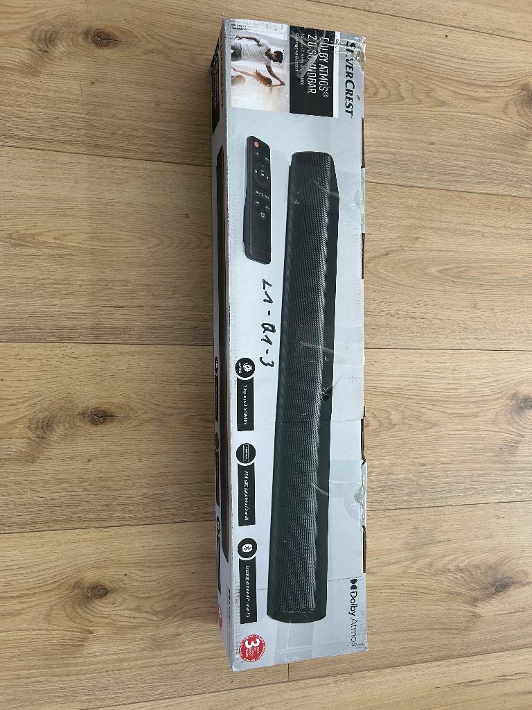 Tronic Silvercrest Soundbar Dolby Atmos Bluetooth HDMI ARC, Ophalen of Verzenden, Bluetooth, Nieuw