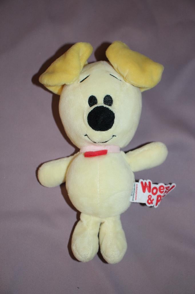 ZGAN Pip van Woezel en pip knuffel pluche - 19cm, Ophalen of Verzenden, Zo goed als nieuw, Hond