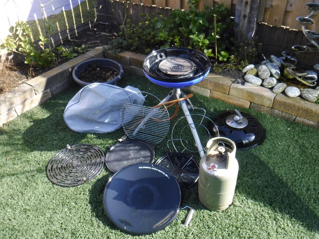 Cadac skottelbraai COMPLEET, Ophalen, Gebruikt, CADAC