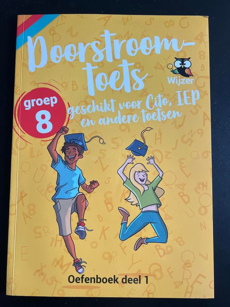 Doorstroomtoets Groep 8 Oefenboek deel 1 Wijzer, Ophalen of Verzenden, Beta, Zo goed als nieuw, Niet van toepassing