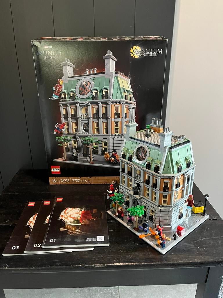 Lego Marvel 76218 Sanctum Sanctorum dr. Strange, Ophalen, Zo goed als nieuw, Complete set, Lego