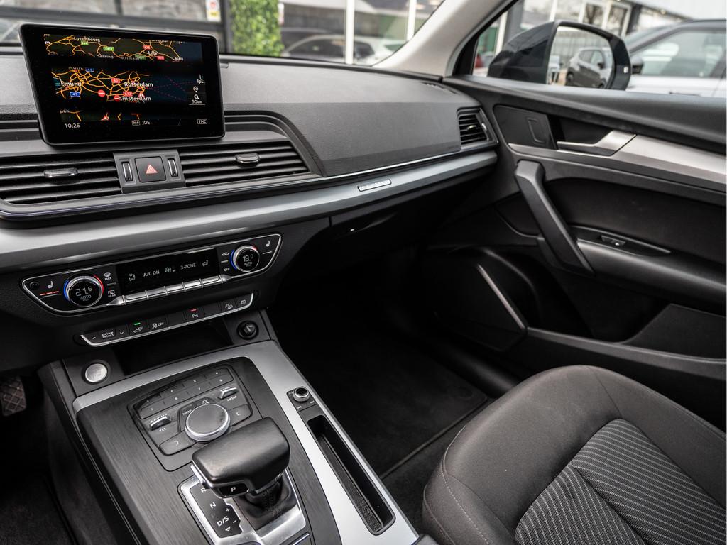 Audi Q5 50 TFSI e quattro Pro Line | Trekhaak | Memory | Cam, Automaat, Zwart, 4 cilinders, Blauw