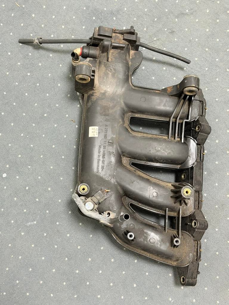 Mercedes Inlaatspruitstuk A2711401101 OEM C-Klasse W203 SLK, Ophalen of Verzenden, Zo goed als nieuw, H, H