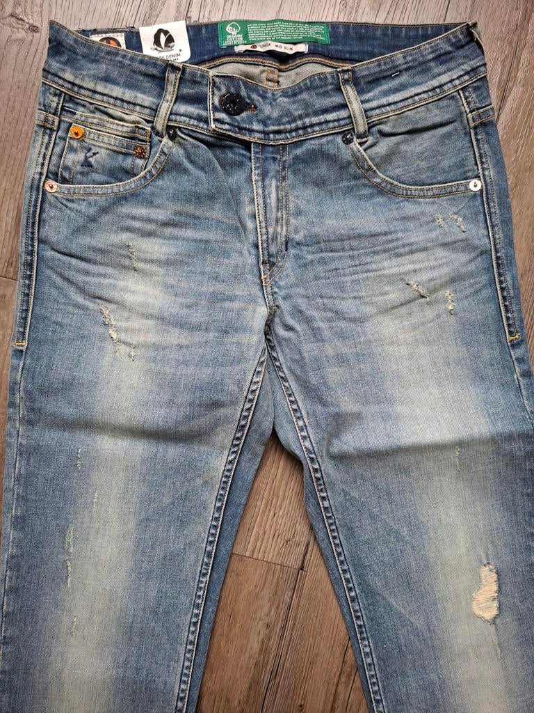 KUYICHI Linda mid-slim jeans W29 L34, Kleding | Dames, Spijkerbroeken en Jeans, Blauw, KUYICHI, Nieuw, Ophalen of Verzenden
