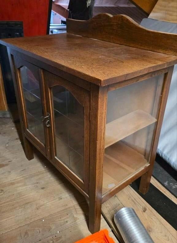 Oud theekastje, Ophalen, Gebruikt