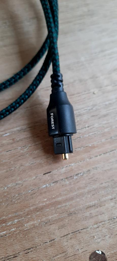 AudioQuest Forest optische kabel - Hoge Kwaliteit, Ophalen of Verzenden, Zo goed als nieuw, Minder dan 2 meter, Optische kabel