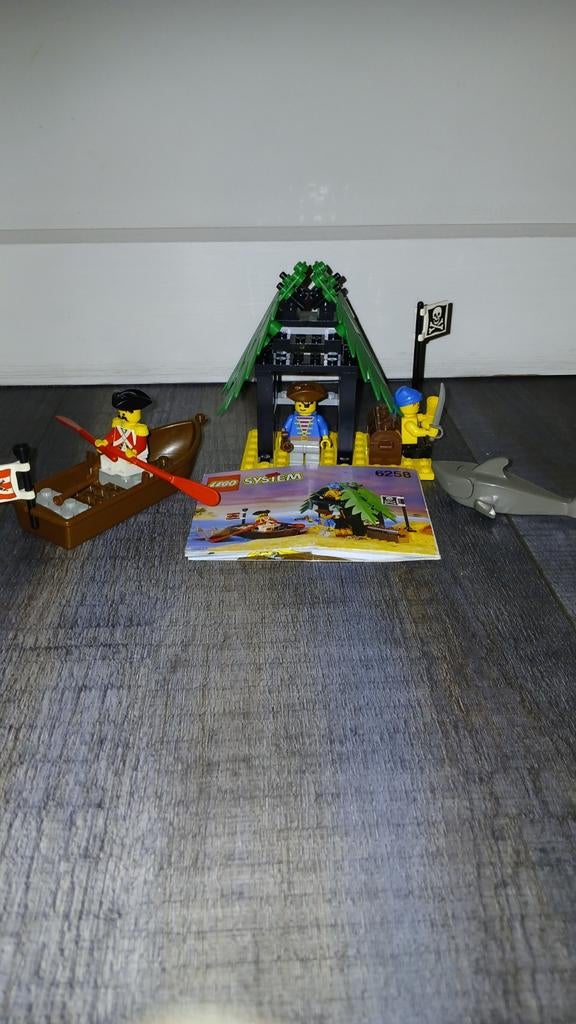 Lego set 6258 - Pirate's Refuge, Kinderen en Baby's, Speelgoed | Duplo en Lego, Lego, Zo goed als nieuw, Complete set, Inclusief instructies