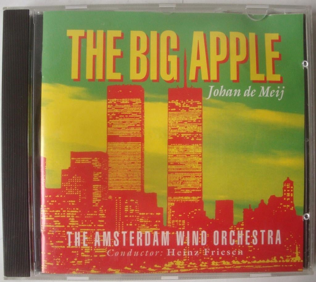 CD Johan de Meij The Big Apple, Ophalen of Verzenden, Modernisme tot heden, Zo goed als nieuw, Kamermuziek