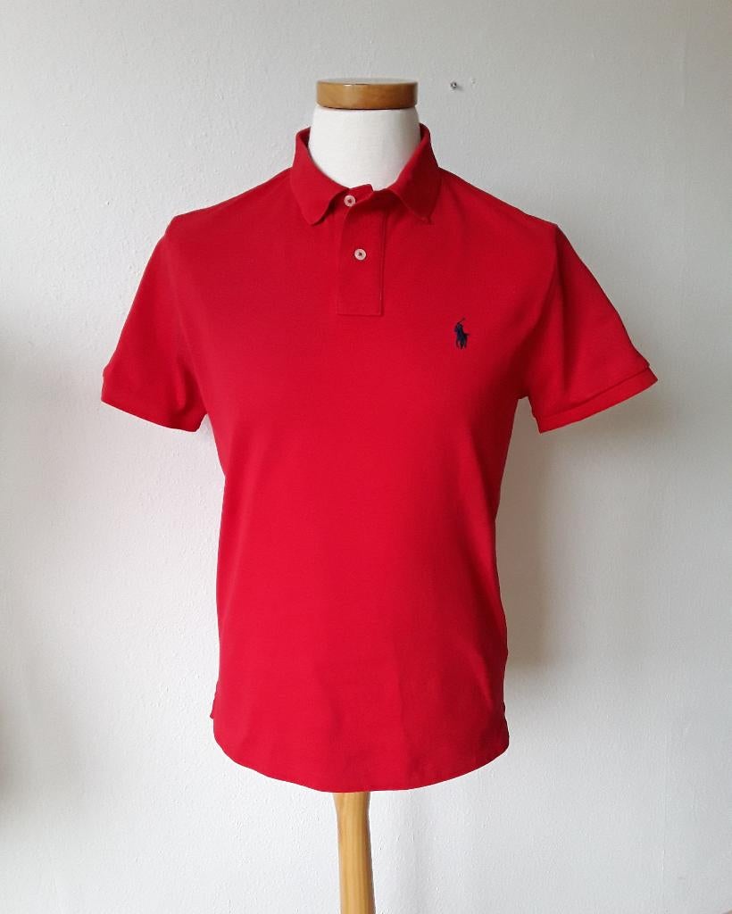 Polo rood mt M Ralph Lauren, Kleding | Heren, Maat 48/50 (M), Ralph Lauren, Ophalen of Verzenden, Zo goed als nieuw