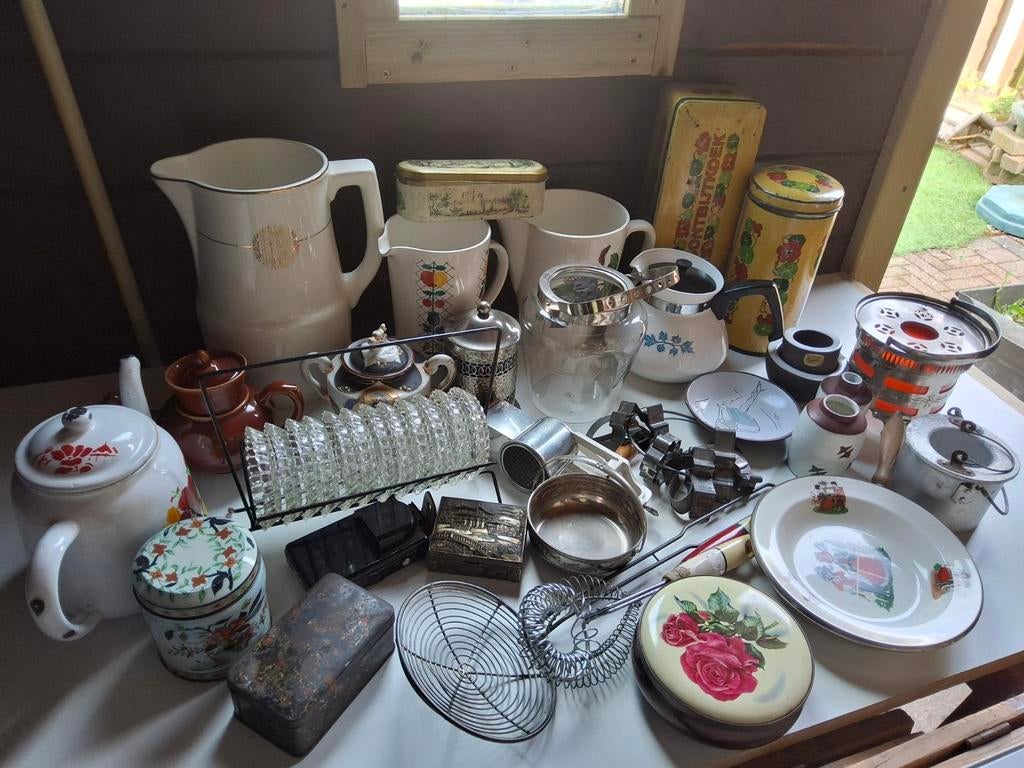 Vrijmarkt spulletjes, Diversen, Rommelmarktspullen, Ophalen