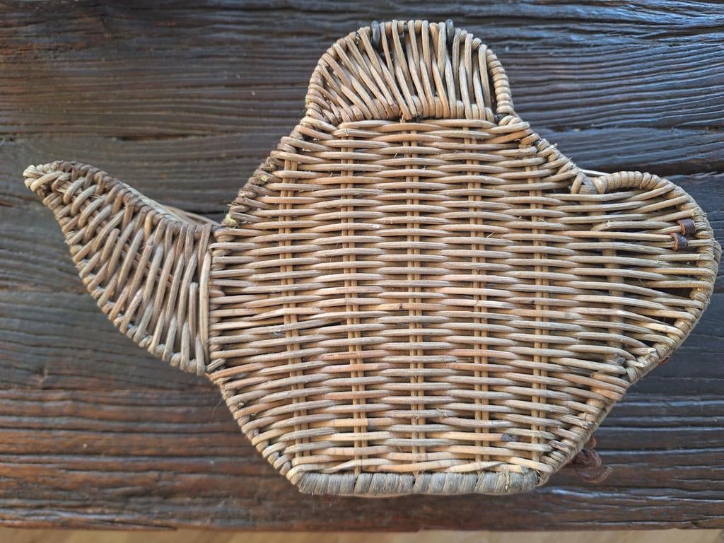 Riviera Maison theedoos, Ophalen of Verzenden, Zo goed als nieuw, Rond, Riet