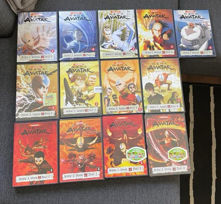 Avatar: De Legende van Aang - COMPLETE SERIE (13 DVD)5xSEAL, Boxset, Ophalen of Verzenden, Zo goed als nieuw, Vanaf 6 jaar