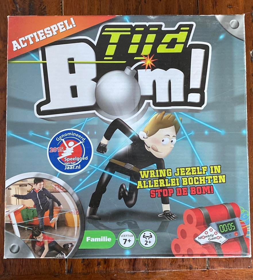 Tijd bom actie spel, Ophalen of Verzenden, Zo goed als nieuw