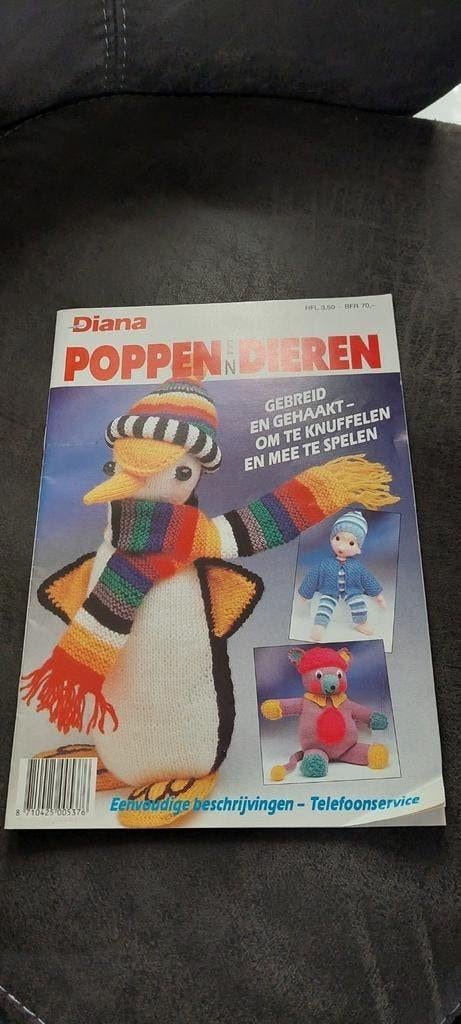 2x haakpatroon boekje Beestjes/ pop haken+haak-naalden-koker, Ophalen of Verzenden, Gebruikt, Haken, Patroon of Boek