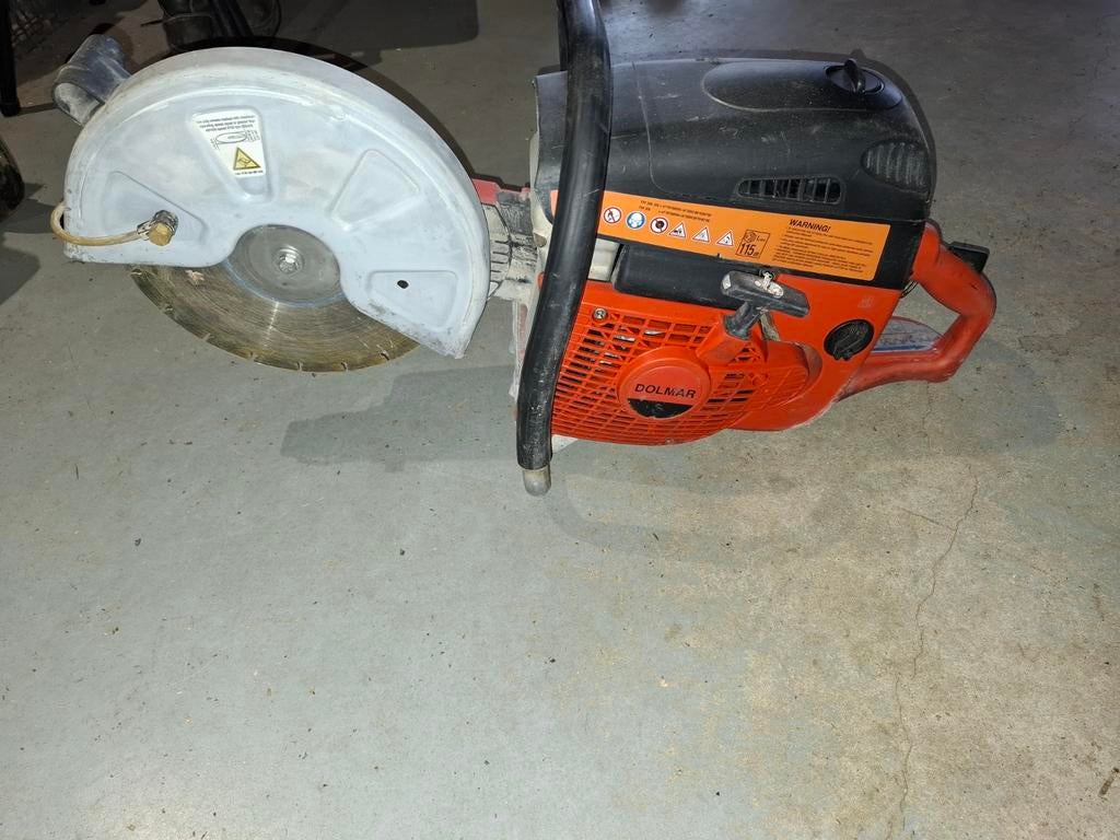 Dolmar doorslijper C-6120, Ophalen, Gebruikt, 1200 watt of meer, 70 mm of meer
