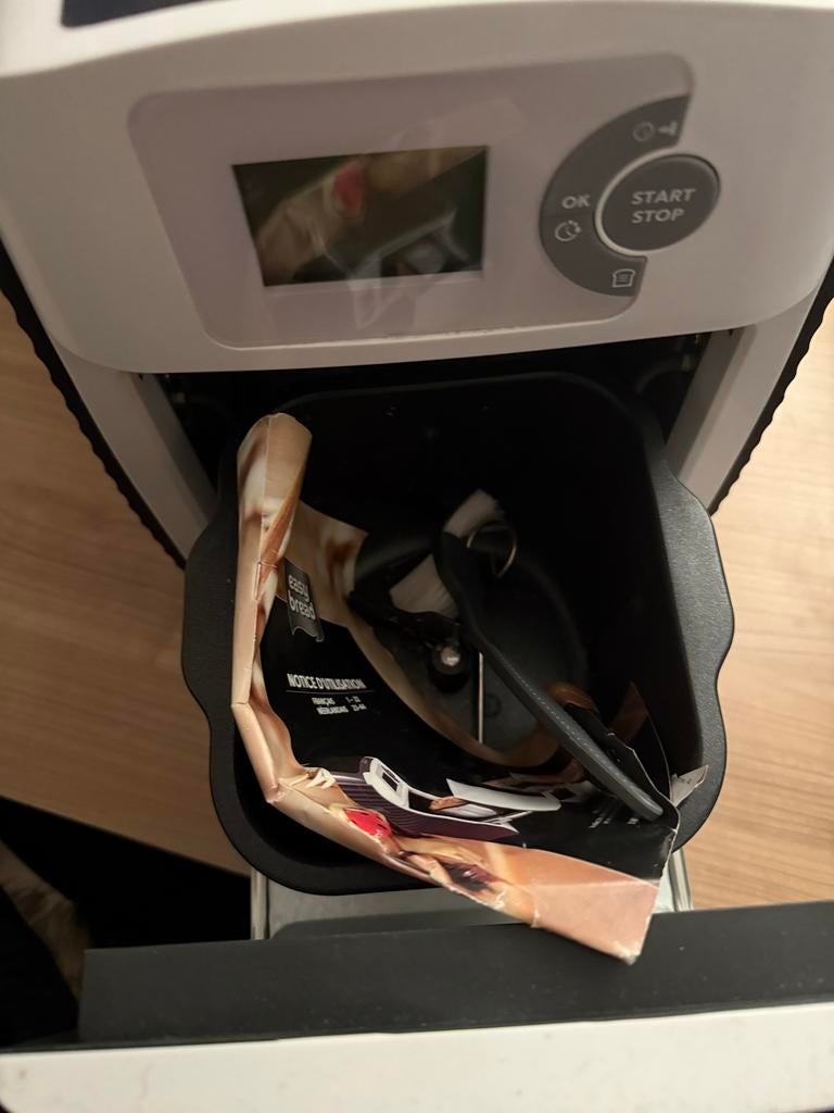 Broodbakmachine - Easy Bread, Witgoed en Apparatuur, Broodbakmachines, Gebruikt, Met timer, 800 tot 1200 gram deeg, Kijkvenster