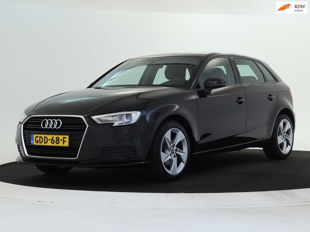 Audi A3 SPORTBACK 1.0 TFSI Pro Line | PDC | NAV | Keyless |, Voorwielaandrijving, Stof, Gebruikt, Zwart