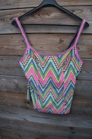 Tankinitop gekleurd Sunflair mt 44D Vaste prijs OPRUIMING, Overige typen, Overige kleuren, Ophalen of Verzenden, Zo goed als nieuw