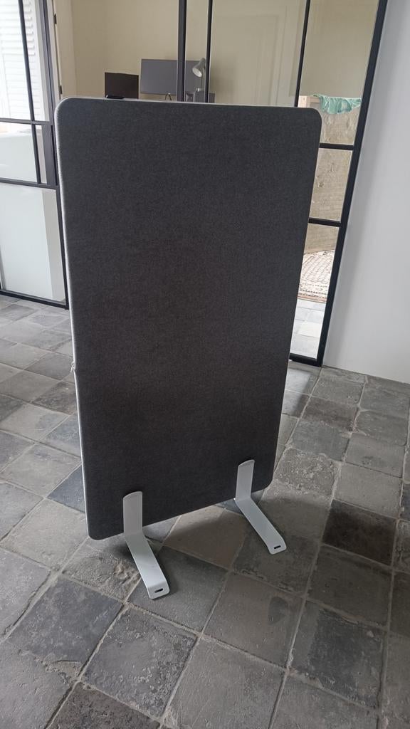 Akoestische scheidingswand / paneel - Grijs, Huis en Inrichting, Woonaccessoires | Kamerschermen, Ophalen, Zo goed als nieuw