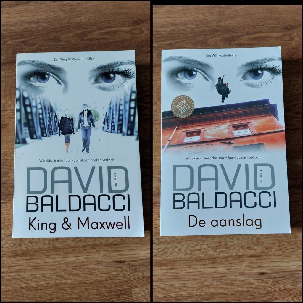Thrillers van David Baldacci • o.a. De aanslag, Ophalen of Verzenden, Zo goed als nieuw, David Baldacci