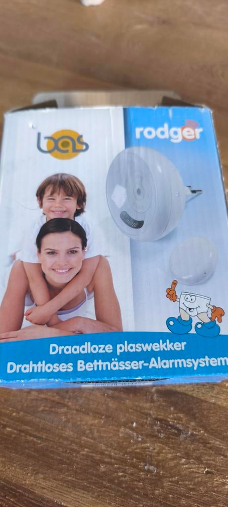 Rodger Draadloze Plaswekker - Bedplasklok, Ophalen of Verzenden, Nieuw