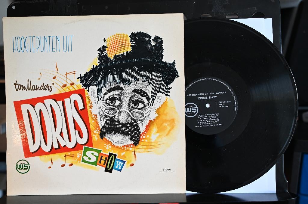 LP 1970 Dorus ( Tom Manders ) - Hoogtepunten uit Dorus Show, Ophalen of Verzenden, Zo goed als nieuw, 12 inch, Overige genres