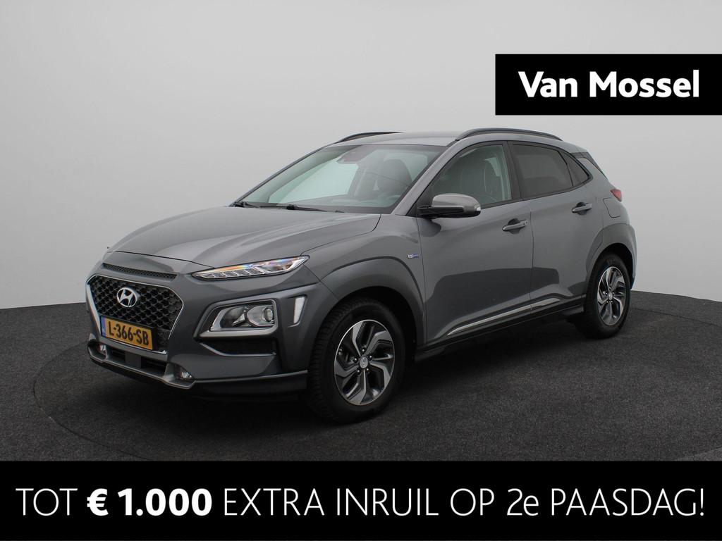 Hyundai Kona 1.6 GDI HEV Fashion | 1e Eigenaar | Blind Spot, 12 maanden, Stof, Gebruikt, 26 km/l