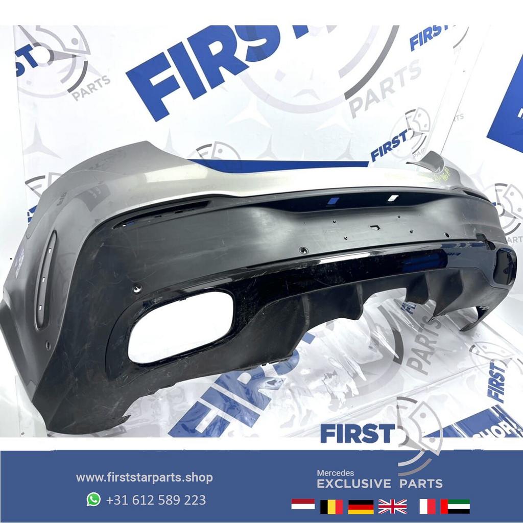 C167 GLE 43 53 AMG COUPÉ ACHTERBUMPER WIT GRIJS ZWART ROOD B, Gebruikt, -, Ophalen of Verzenden, Achter