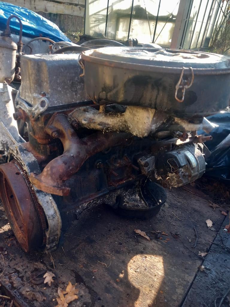 Mercedes W110 4-cilinder motor, Auto-onderdelen, Ophalen, Gebruikt, Mercedes-Benz