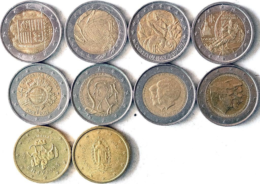 Diverse bijzondere euro munten (1) , Verzenden, Overige landen, Overige waardes, Losse munt