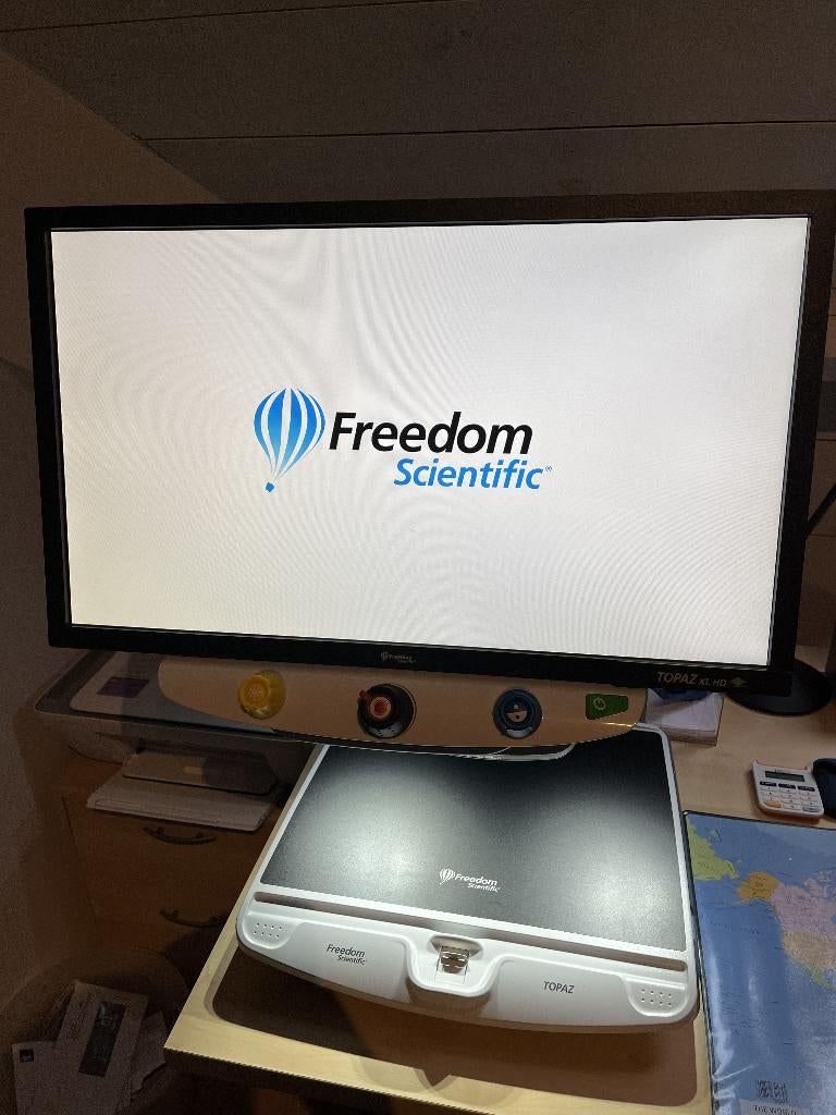 Freedom Scientific TOPAZ XLHD - beeldschermloep, Ophalen, Zo goed als nieuw, Vergrootglas of Loep