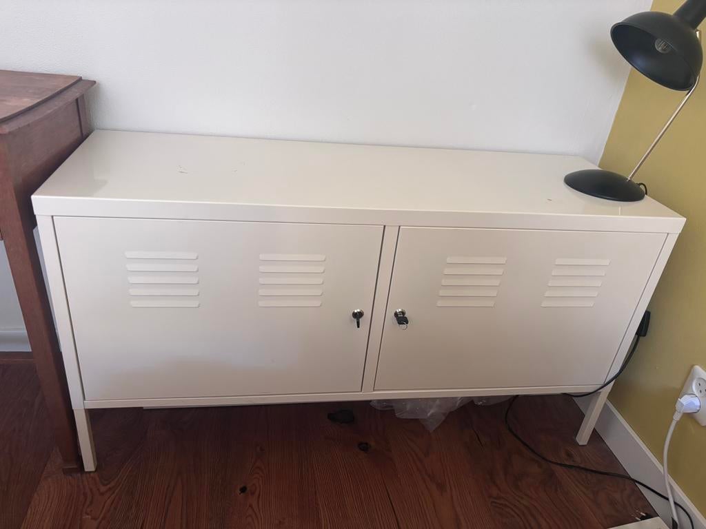 Oud metalen IKEA kastje, Ophalen, Gebruikt, Industrieel