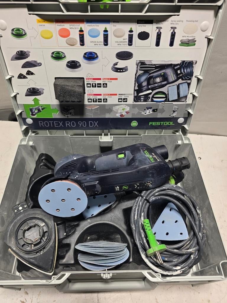 Festool Rotex RO 90 DX FEQ-Plus delta Excenterschuurmachine, Ophalen of Verzenden, Festool, N.v.t, N.v.t