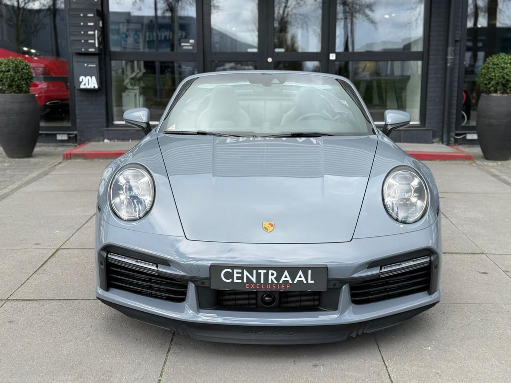 Porsche 911 Cabrio 3.8 Turbo S 650PK|Keramisch|Keyless|Carbo, Automaat, Gebruikt, Cabriolet, 4 stoelen