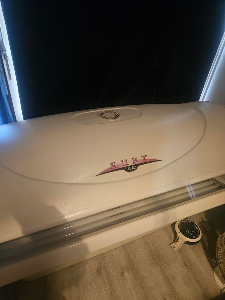 Zonnebank Ruby Hafro - Dubbelzijdig, Ophalen of Verzenden, Gebruikt, Zonnebank dubbelzijdig, 10 tot 15 lampen