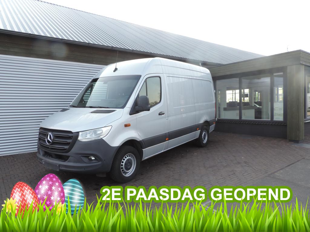 Mercedes-Benz Sprinter 317 1.9 CDI L2H2 RWD lage km, Gebruikt, Zwart, 4 cilinders, Met garantie (alle)